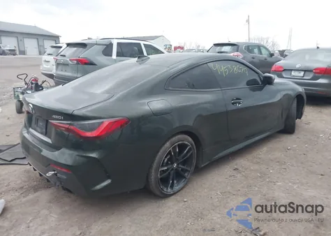 2021 BMW 430I xDrive z USA, uszkodzony, nr VIN WBA73AP00MCG35841